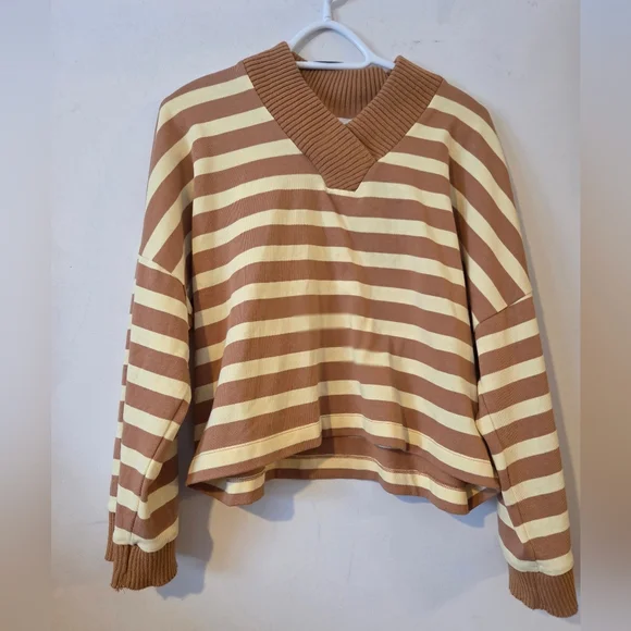 Maeve by Anthropologie Boxy Oversize Pullover PTP 28" - Picture 5 of 8